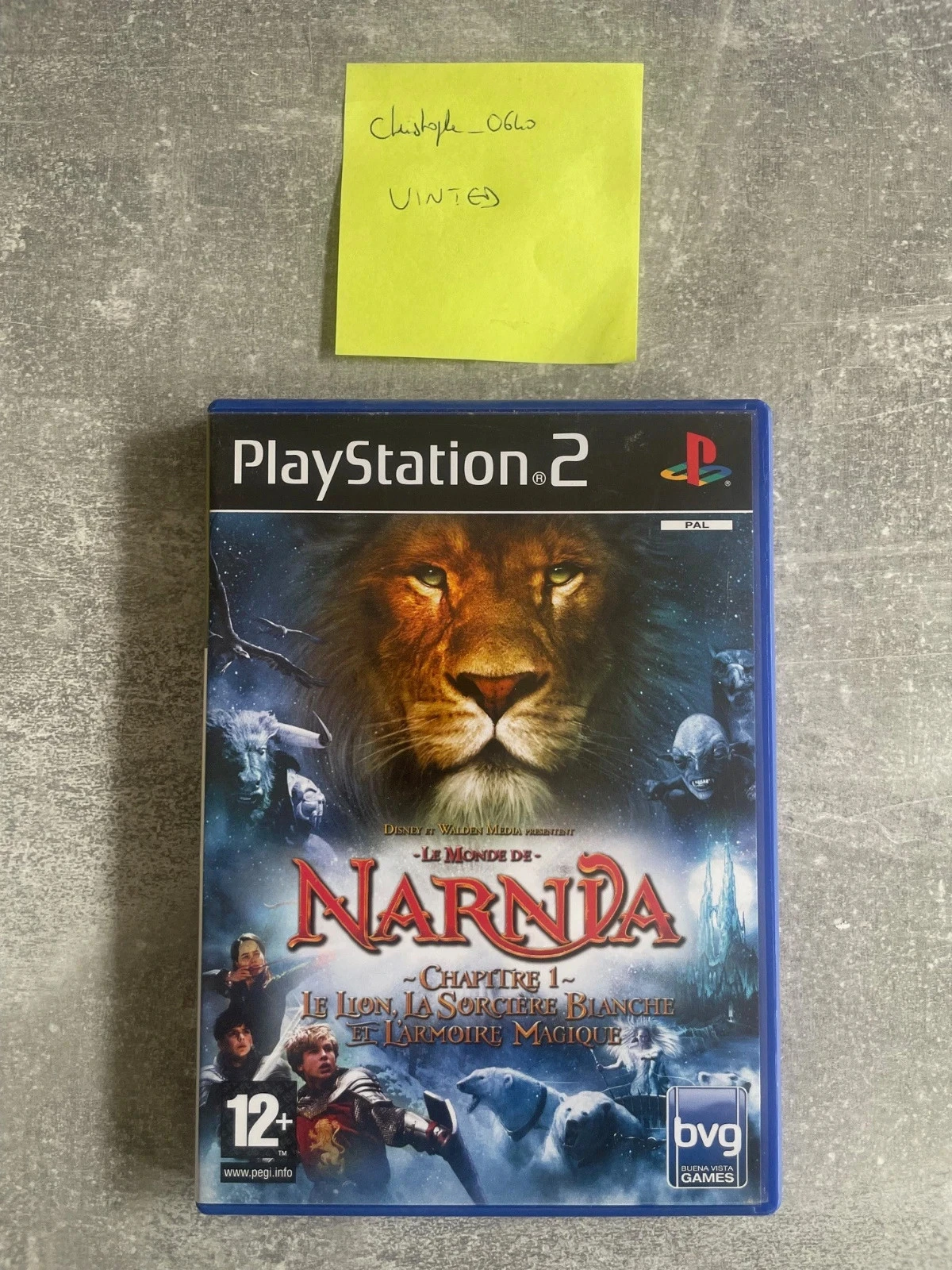 Jeu Le monde de Narnia Chapitre 1 pour Sony PS2 / playstation 2 en français.